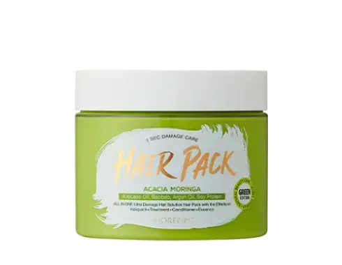 MACQUEEN Biorecipe 1 Sec Damage Care Hair Pack Green Acacia Moringa