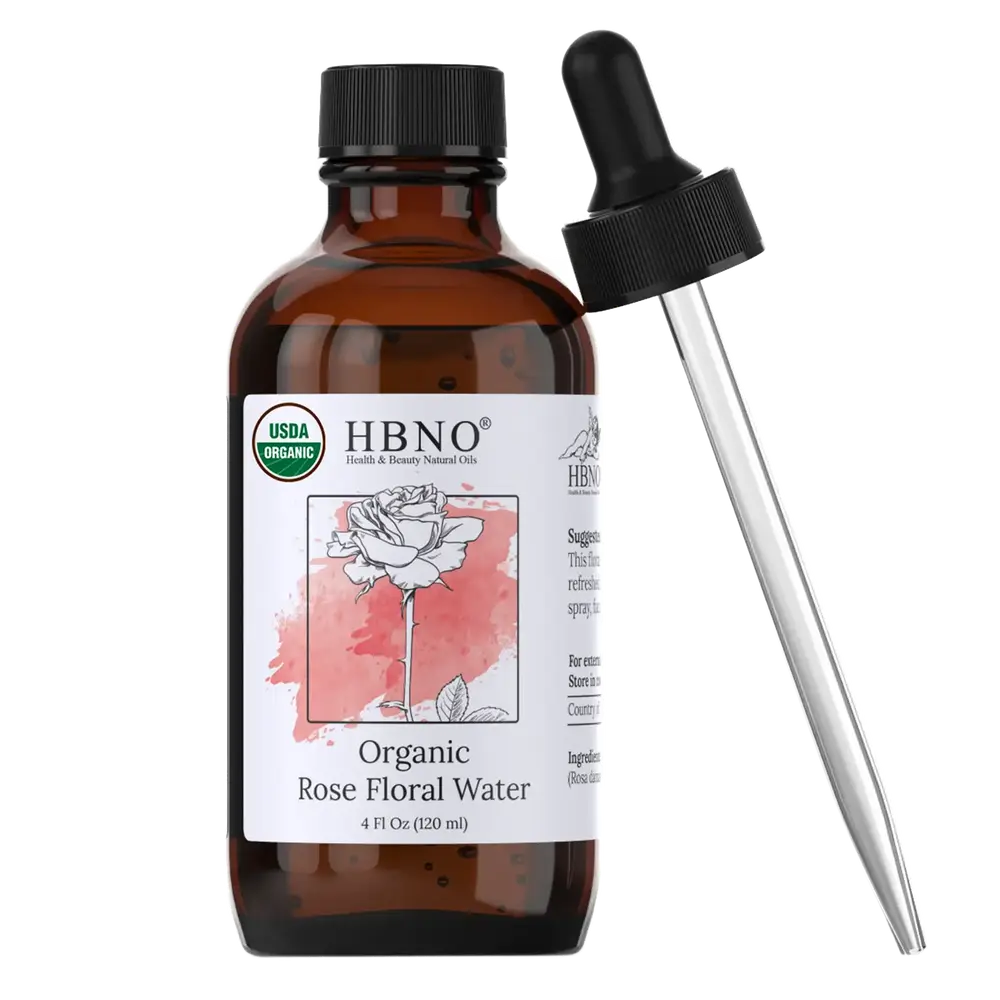 HBNO Organic Rose Floral Water