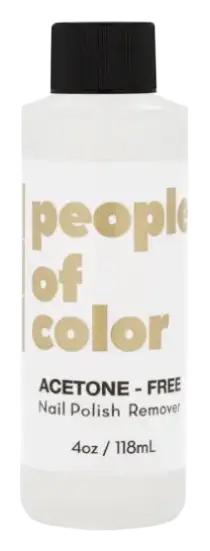 People Of Color Beauty Acetone-Free Nail Polish Remover