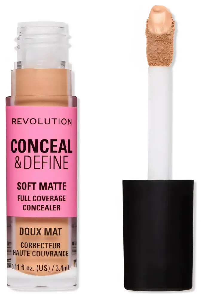 Revolution Beauty Conceal & Define Soft Matte Full Coverage Concealer C8C
