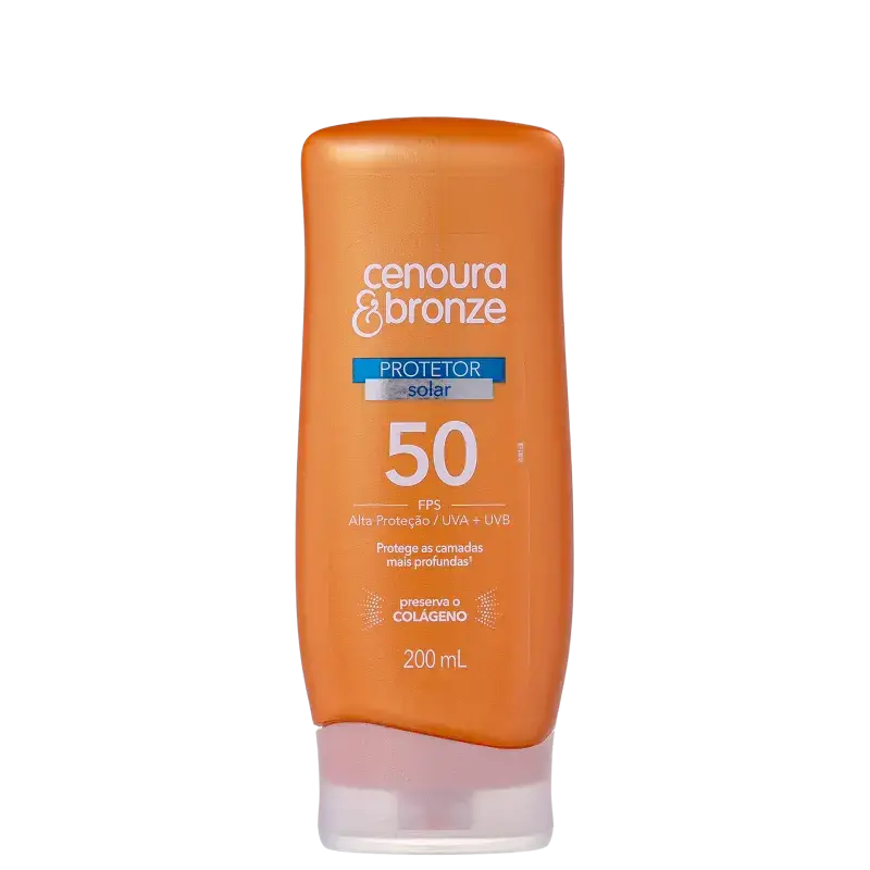 Cenoura And Bronze Protetor Solar Corporal SPF 50