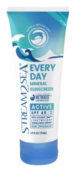 Stream2Sea Every Day Active Mineral Sunscreen SPF 45