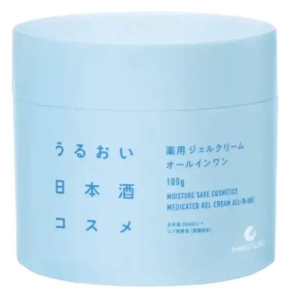 Hakutsuru Moisture Sake Cosmetics Medicated Gel Cream All-In-One