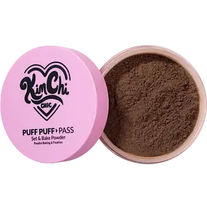 KimChi Chic Beauty Puff Puff Pass Set & Bake Powder 08 Chocolate