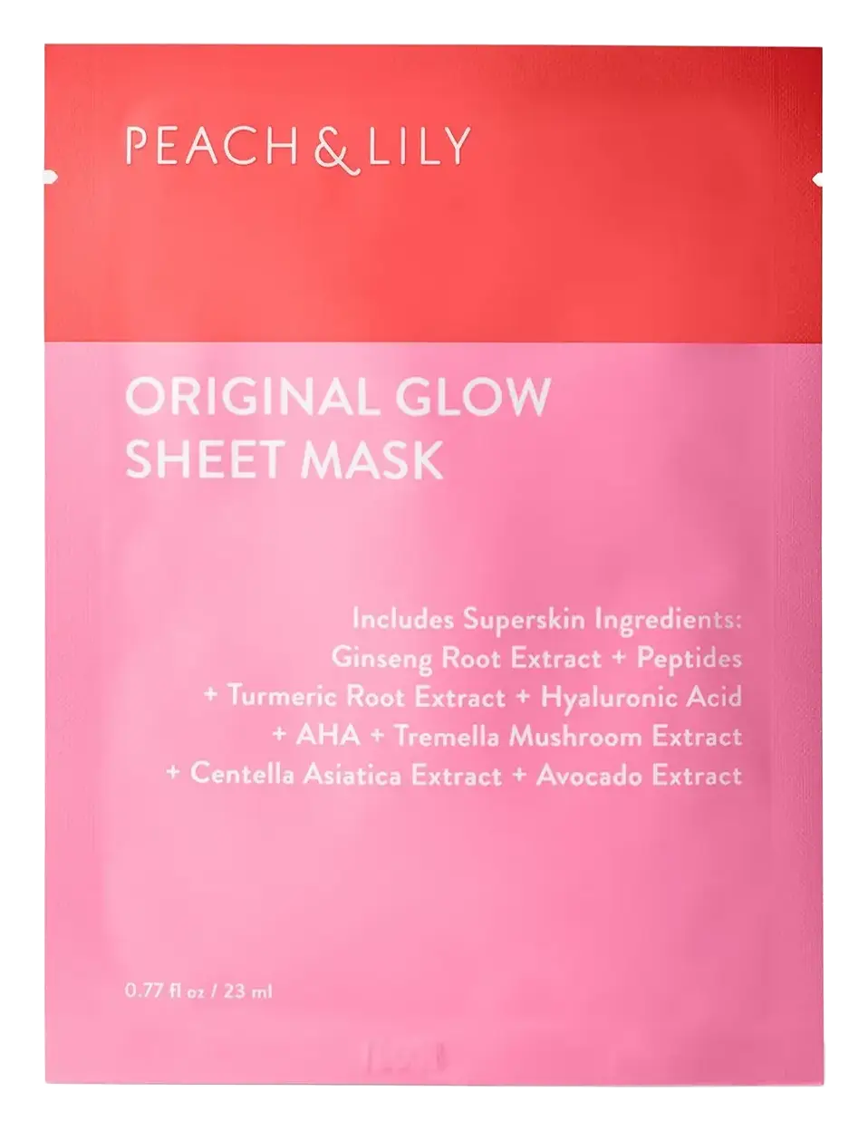 Peach & Lily Original Glow Sheet Mask