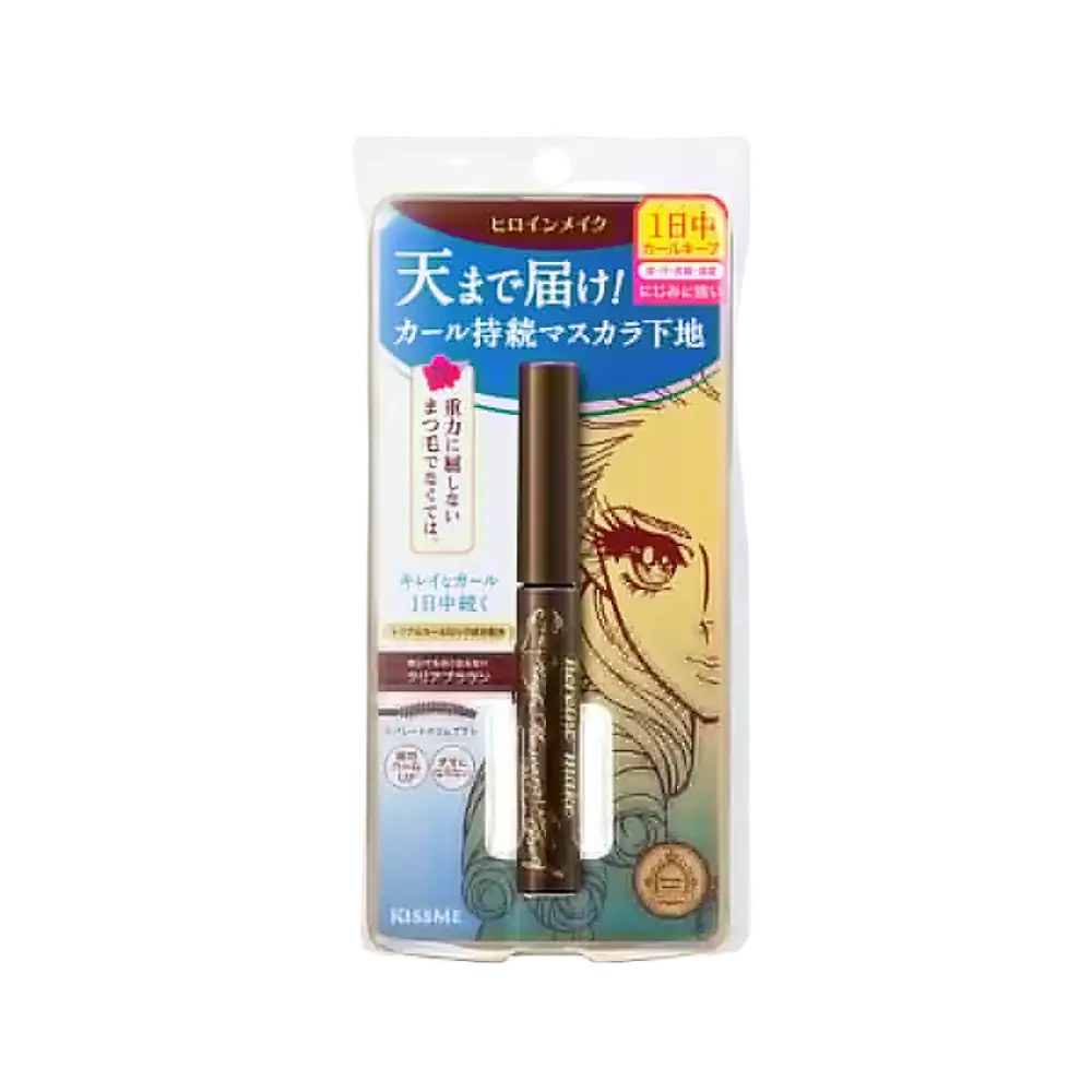 ISEHAN Heroine Make Curl Keep Mascara Base Waterproof Clear Brown