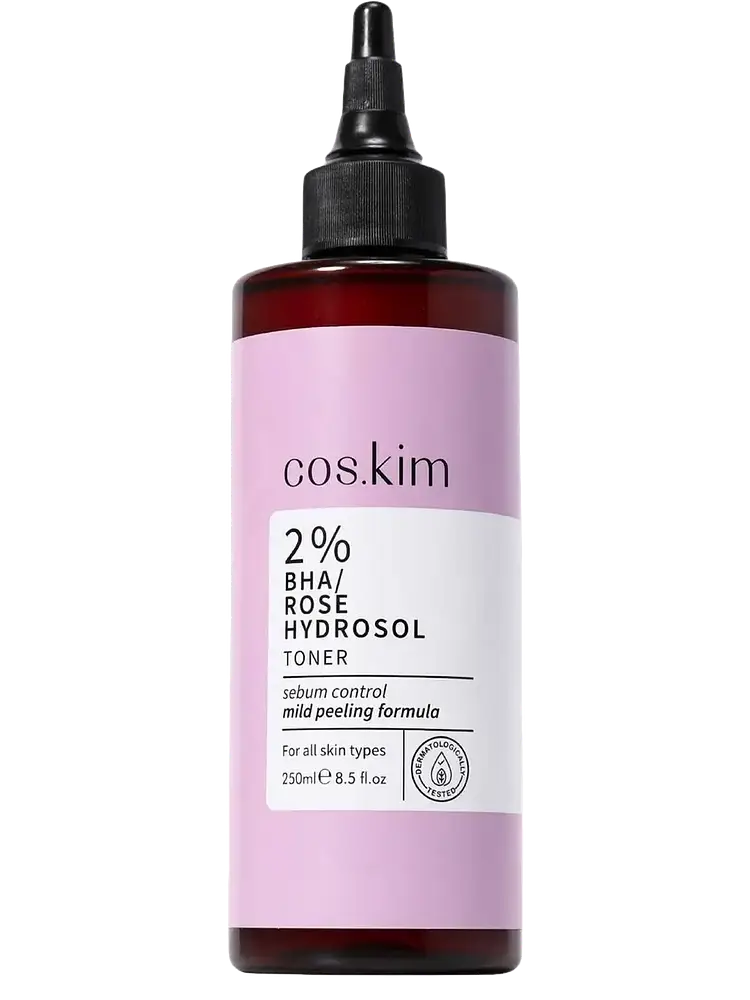 cos.kim 2% BHA / Rose Hydrosol Toner