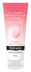 Neutrogena Pink Grapefruit Activated Cream-to-Foam Cleanser for Acne-Prone Skin