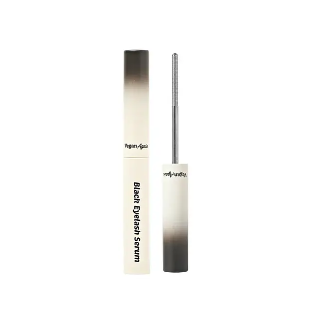 touch in SOL Vegan Again Black Eyelash Serum