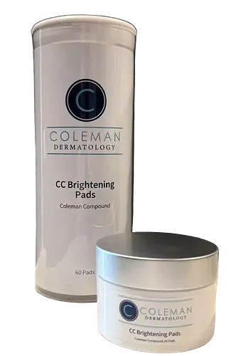 Coleman Dermatology CC Brightening Pads
