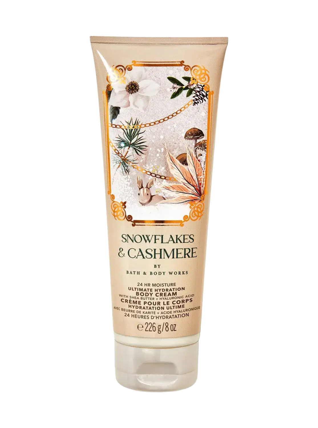 Bath & Body Works Ultimate Hydration Body Cream Snowflakes & Cashmere