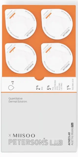 Peterson's Lab Acneclar Acid Trio Masks Pro