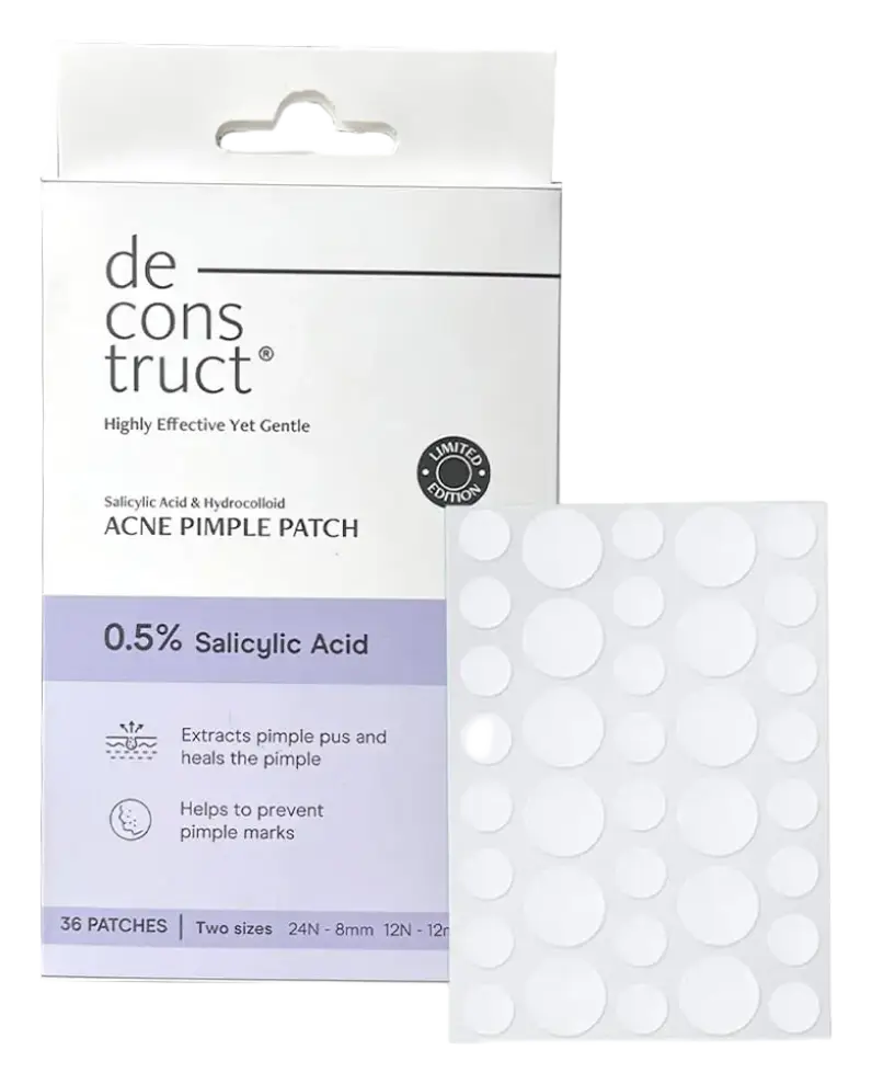Deconstruct Salicylic Acid & Hydrocolloid Acne Pimple Patch