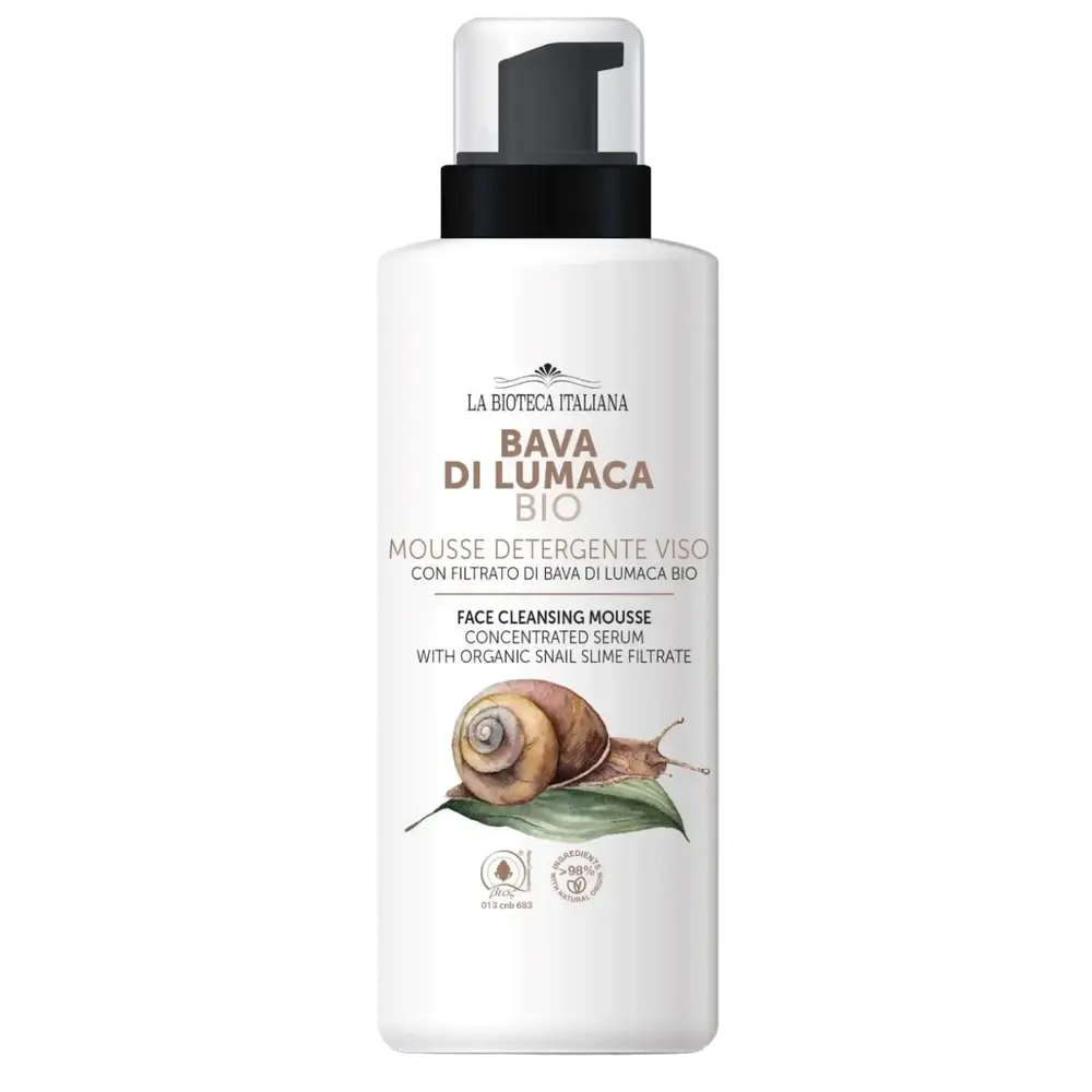 La Bioteca Italiana Bava Di Lumaca Bio Face Cleansing Mousse