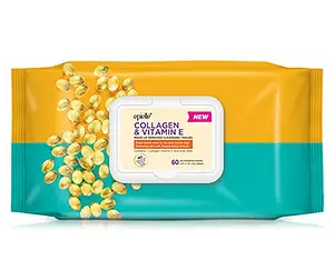 Epielle Facial Cleansing Tissues Collagen & Vitamin E
