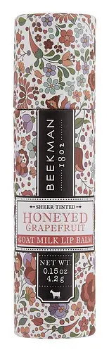 Beekman 1802 Honeyed Grapefruit Sheer Tinted Lip Balm