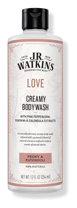 J.R. Watkins LOVE Creamy Body Wash