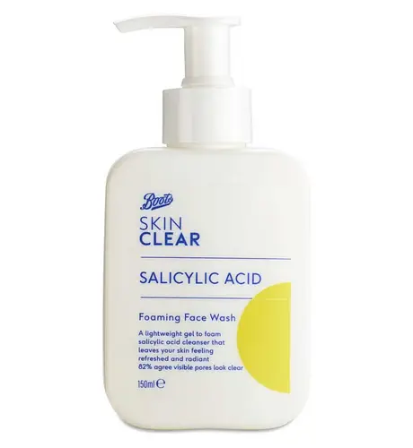Boots Salicylic Acid Foaming Face Wash
