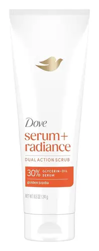 Dove Serum+ Dual Action Scrub Radiance