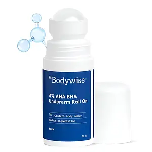 Be Bodywise 4% AHA BHA Underarm Roll On Flora