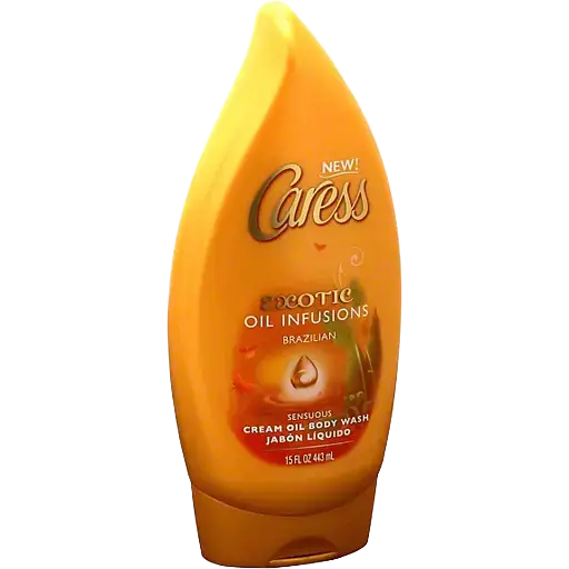 Caress Exotic Oil Infusions Cream Oil Body Wash Brazilian