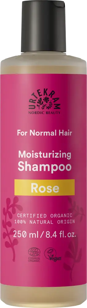 Urtekram Rose Moisturizing Shampoo Normal Hair