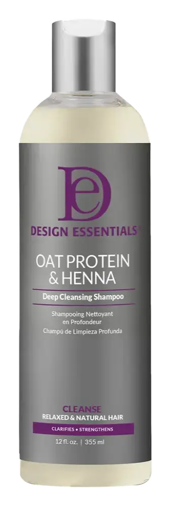 Design Essentials Oat Protein & Henna Deep Cleansing Shampoo