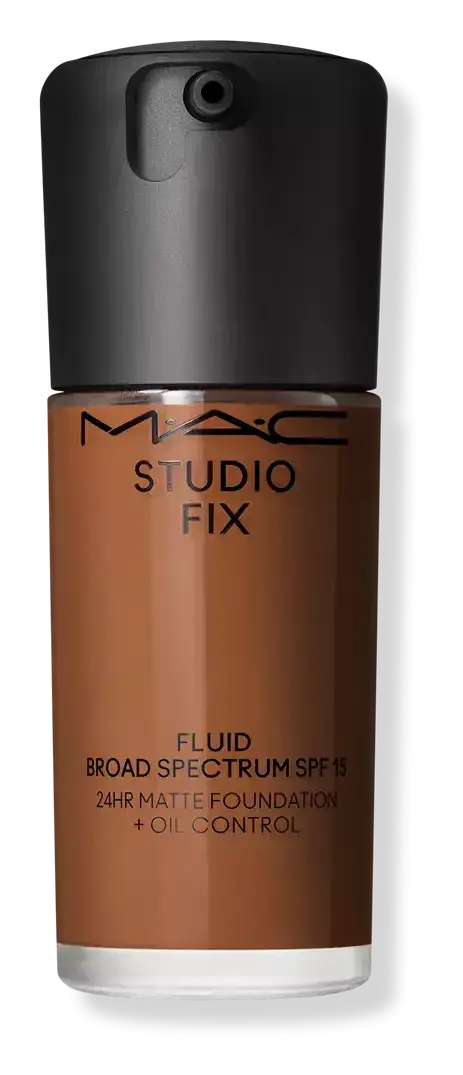 Mac Cosmetics Studio Fix Fluid SPF 15 24HR Matte Foundation + Oil Control NW50