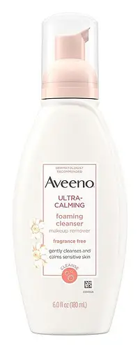 Aveeno Ultra-Calming Foaming Cleanser For Sensitive Skin