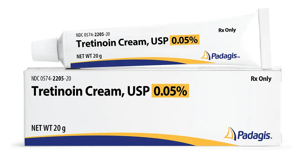 Padagis Tretinoin Cream, USP 0.05%