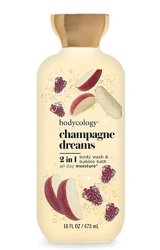 Bodycology 2 In 1 Body Wash & Bubble Bath Champagne Dreams