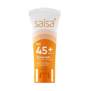 Salsa Cosmetics Sunscreen Moisturizer SPF 45+ Pa++++ Gel Cream