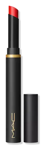 Mac Cosmetics Powder Kiss Velvet Blur Slim Lipstick Ruby New