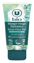 U Bio Beauté Masque Visage Hydratant Extrait Aloe Vera