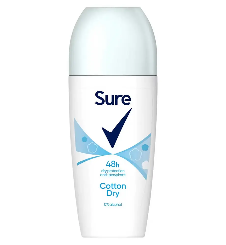 Sure 48H Cotton Dry Protection Anti-Perspirant Deodorant Roll On