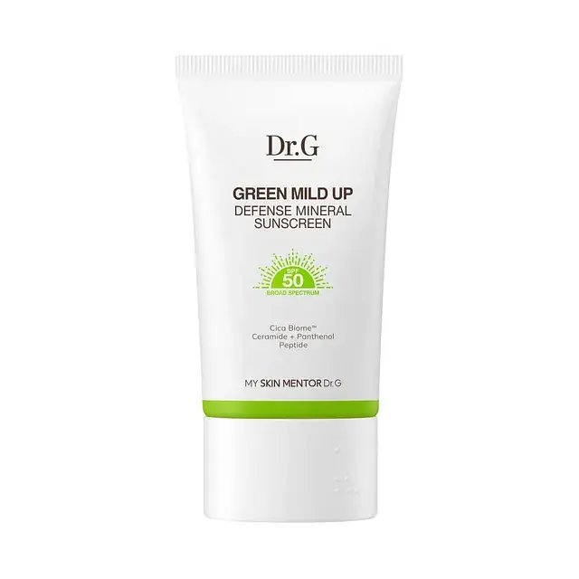 Dr.G Green Mild Up Defense Mineral Sunscreen SPF 50