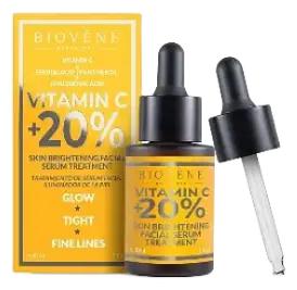 Biovène Barcelona Vitamin C +20% Skin Brightening Facial Serum Treatment
