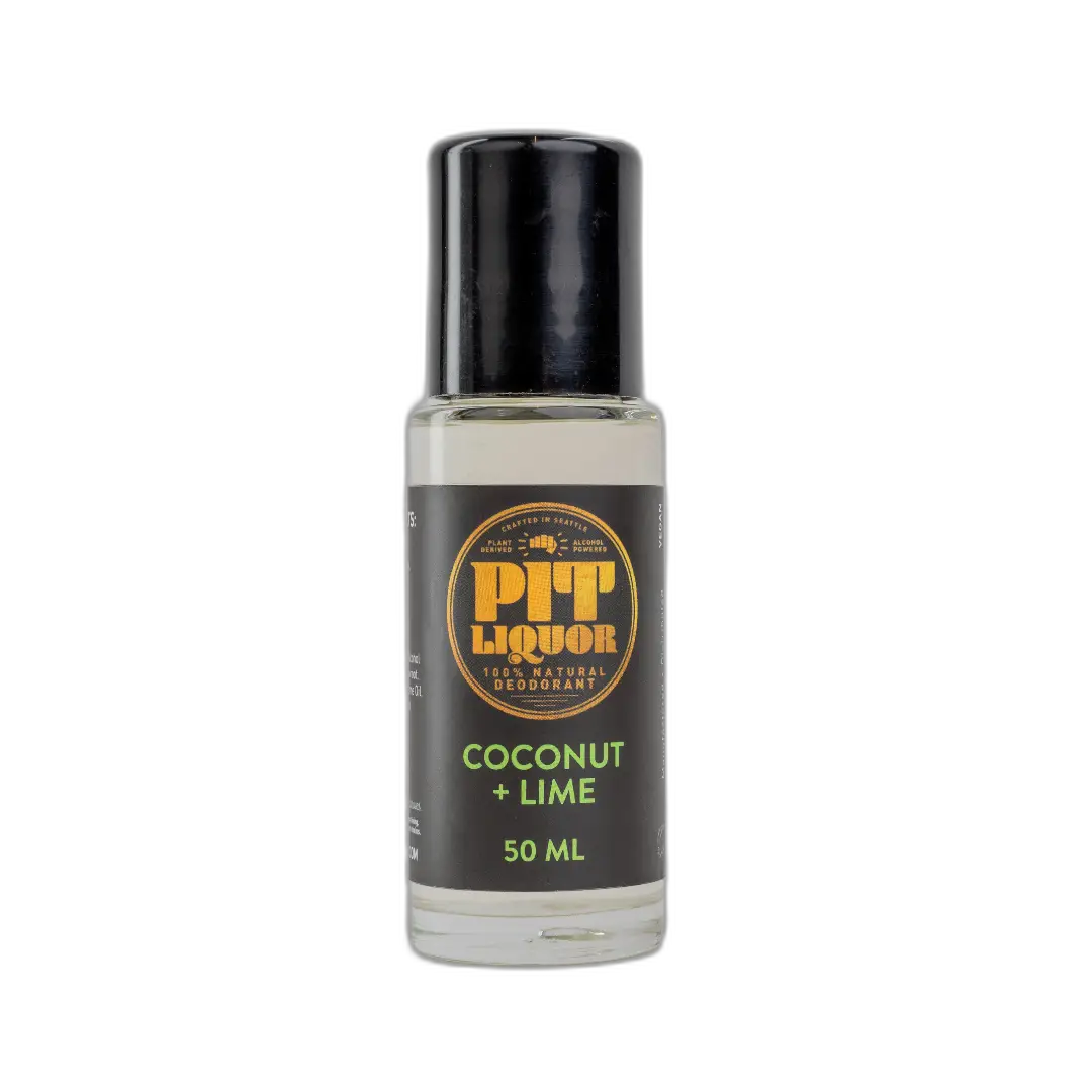 Pit Liquor Natural Deodorant Roll-On Coconut + Lime