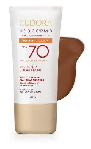 Eudora Neo Dermo Defense Protetor Solar SPF 70 4