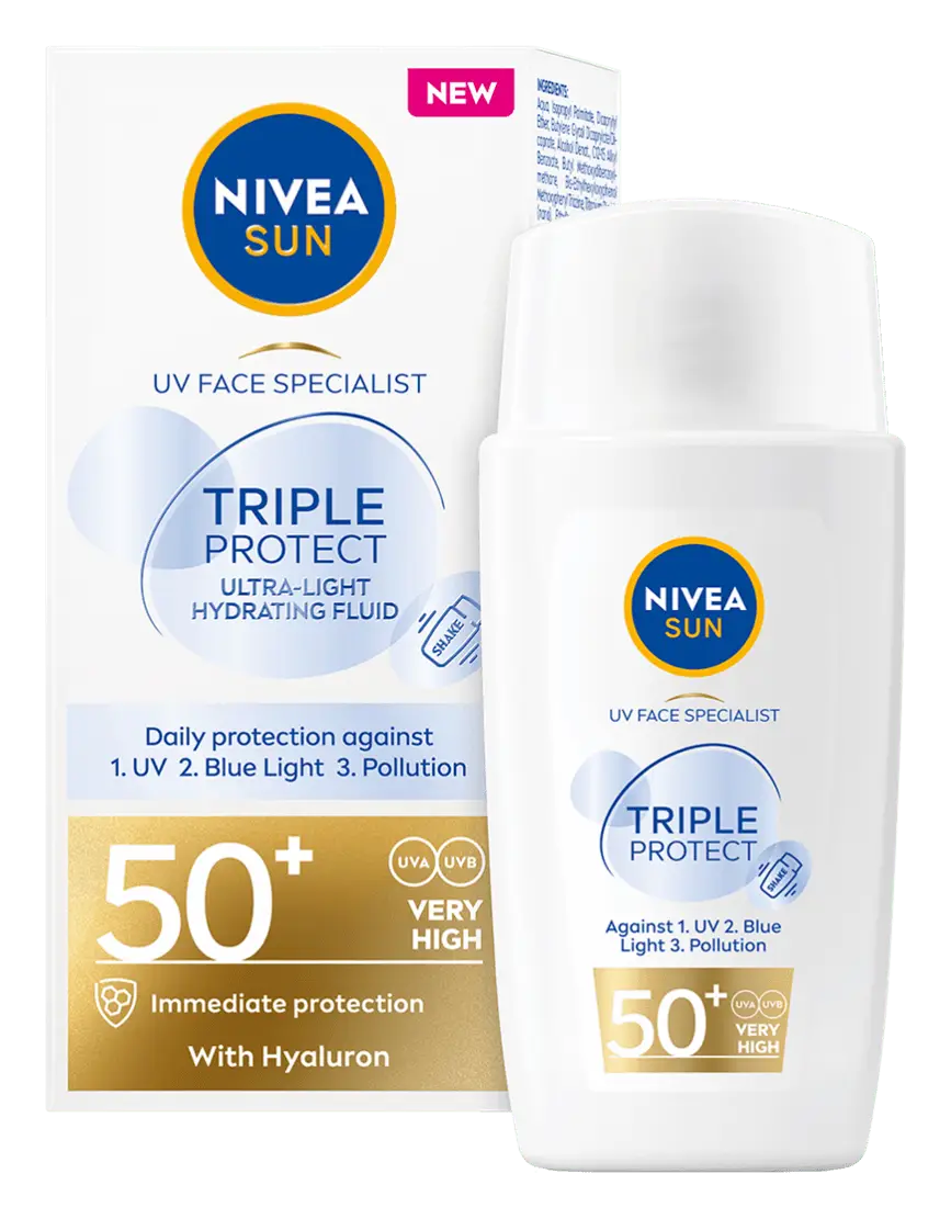 Nivea UV Face Triple Protect Fluid SPF 50+