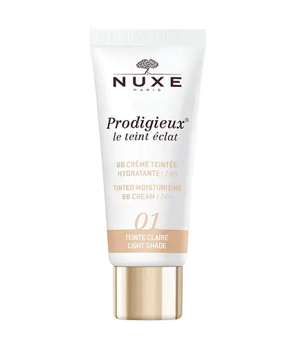 Nuxe Prodigieux Le Teint Éclat 24H Tinted Moisturizing BB Cream 01 Light Shade