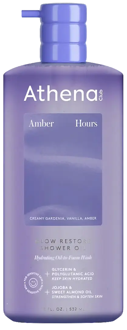 Athena Club Glow Restore Shower Oil Amber Hours
