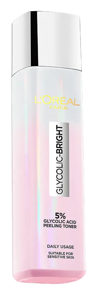 L'Oreal Glycolic Bright 5% Glycolic Acid Peeling Toner Malaysia