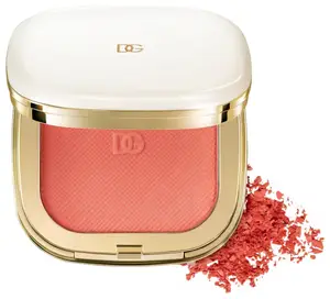 Dolce & Gabbana Cheeks & Eyes Match Long-Lasting Powder Blush 02 Joyful Peach