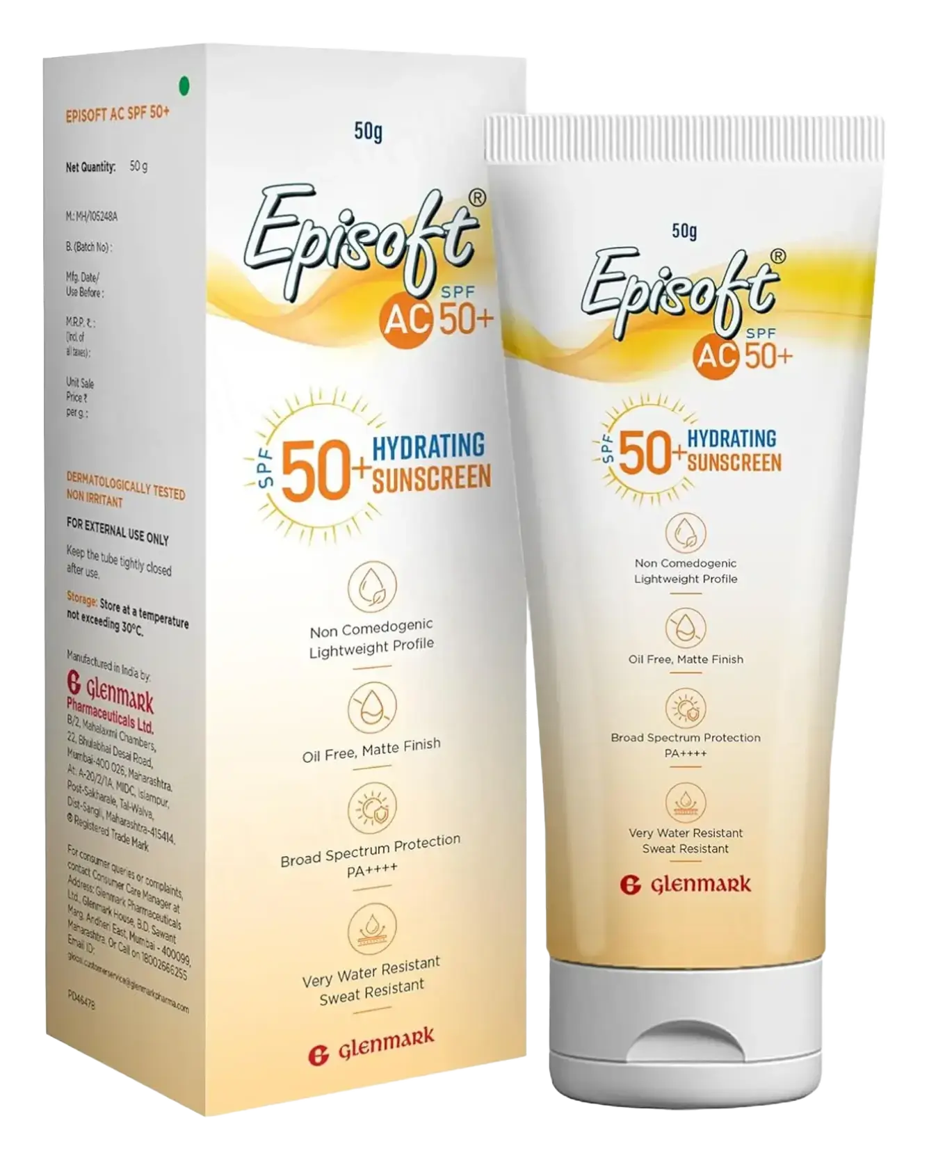 Glenmark Pharma Episoft AC SPF 50+