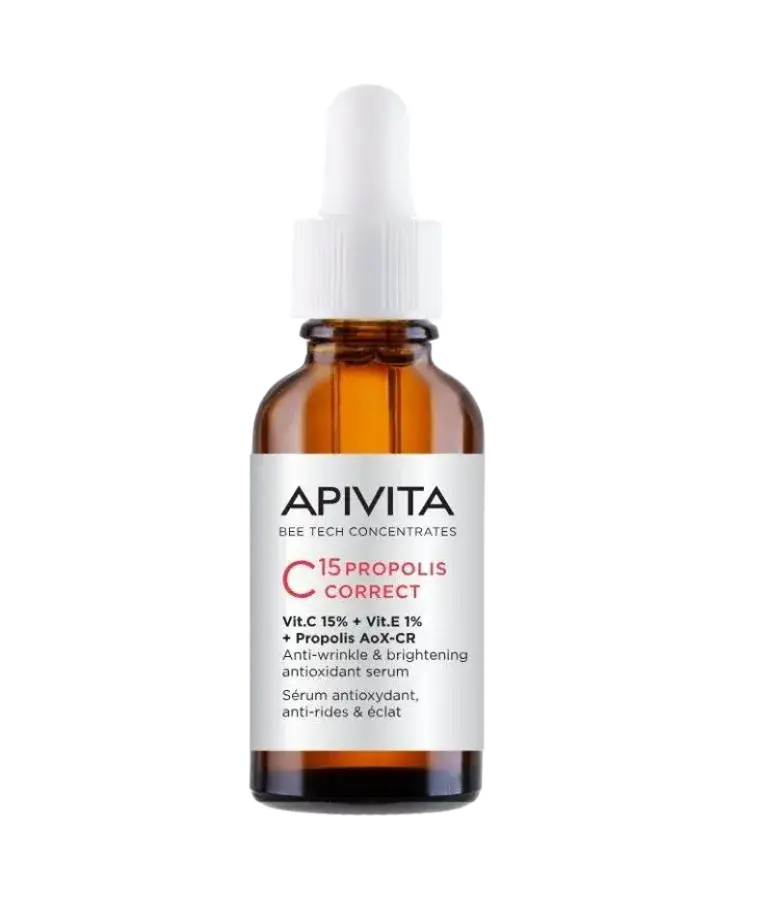 Apivita Natural Cosmetics C15 Propolis Correct Serum