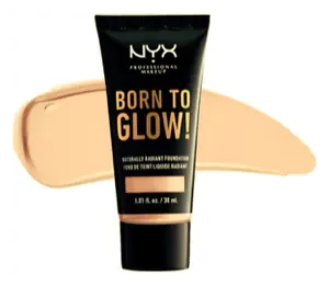 NYX Cosmetics Born To Glow Medium Coverage Naturally Radiant Foundation Light Porcelain