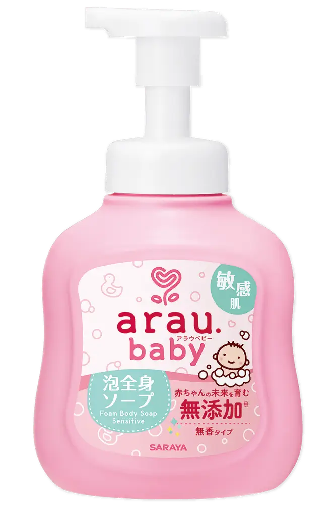 Saraya Arau Baby Foam Body Soap Sensitive