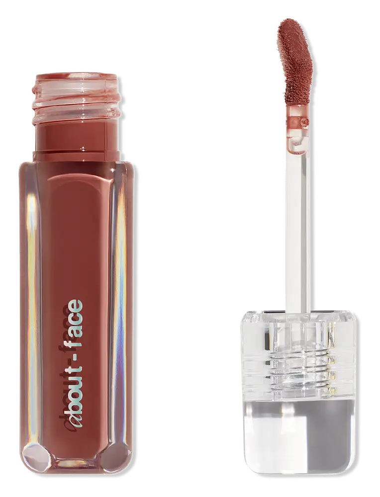 about-face Light Lock Lip Gloss Double Clutch