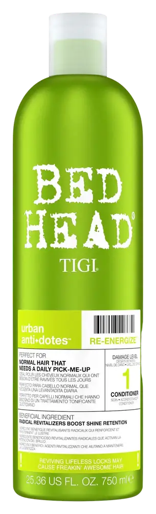 Bed Head by TIGI Re-Energize Conditioner: Urban Antidotes #1